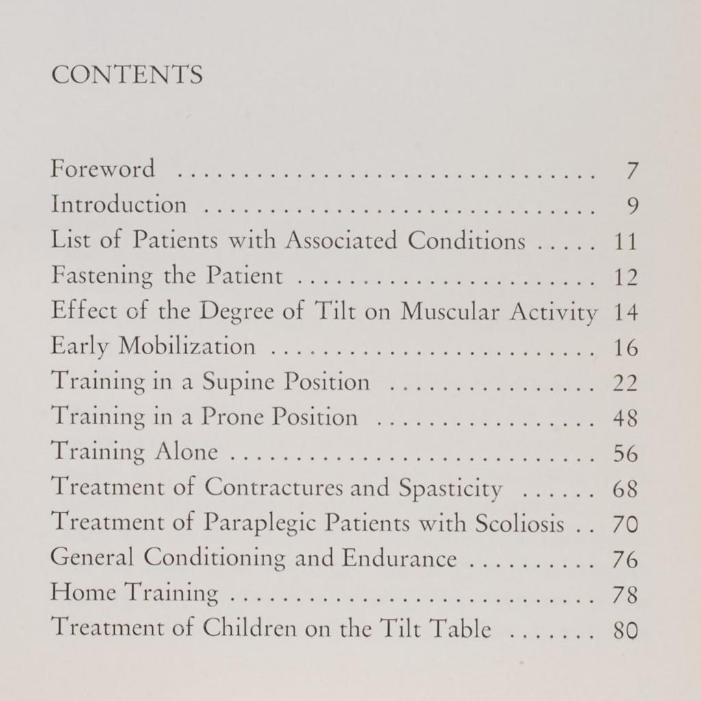 Treatment on the Tilt Table (1969), Verzenden, Beta, Gelezen, WO