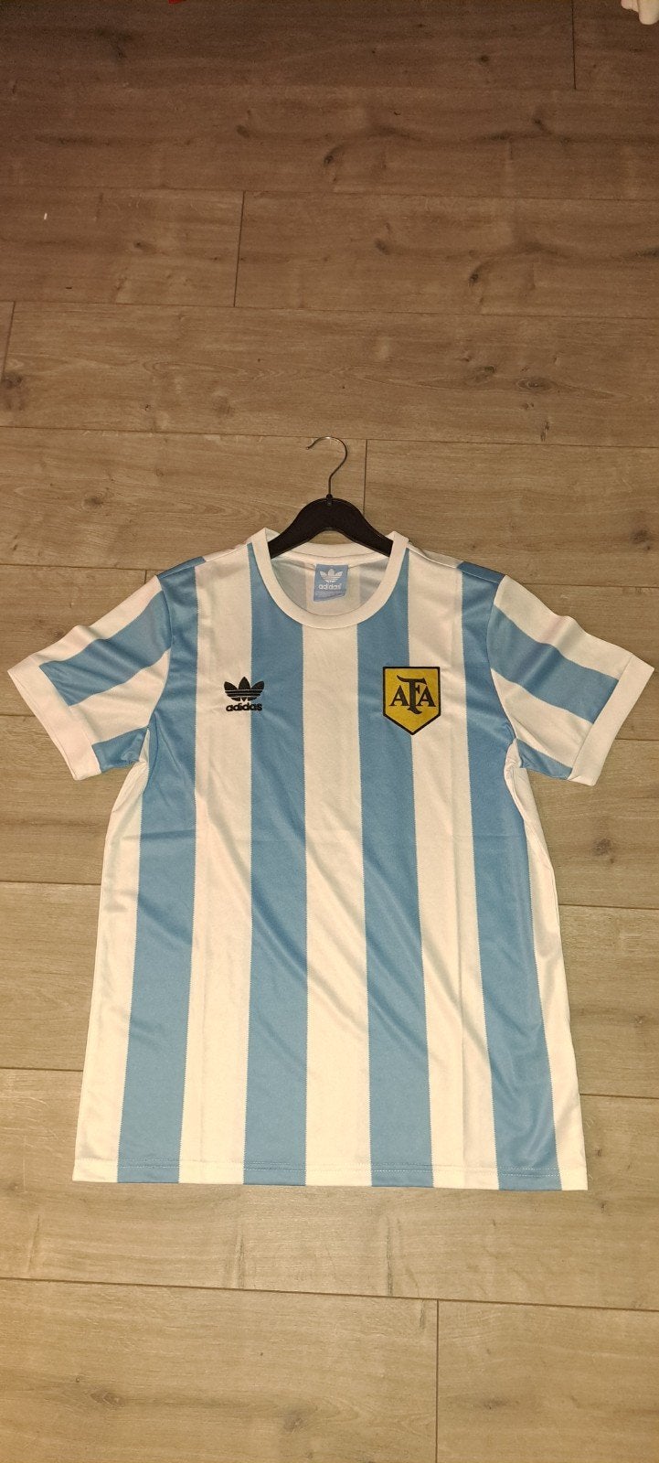 WK winnaars voetbalshirt Argentinië 1978, Ophalen of Verzenden, Zo goed als nieuw, Buitenlandse clubs, Shirt