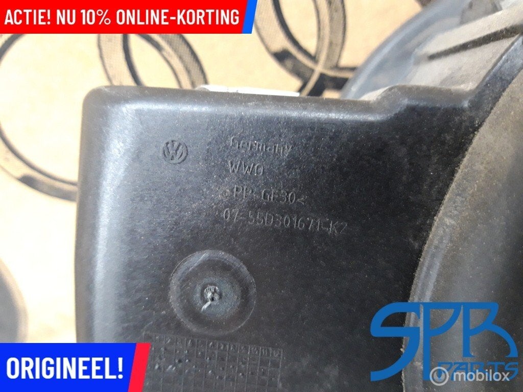 Tankklep LY3D Golf 7 VII 5G0809857B TANKDOP TANK KLEP DEKSEL, Gebruikt, Volkswagen, Ophalen of Verzenden, Volkswagen