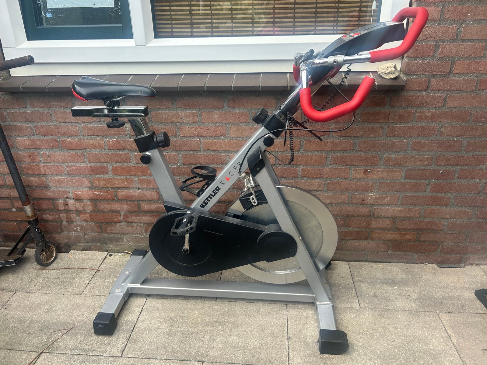 Gratis spinning fiets Kettler racer, Sport en Fitness, Fitnessapparatuur, Ophalen, Gebruikt, Spinningfiets, Metaal