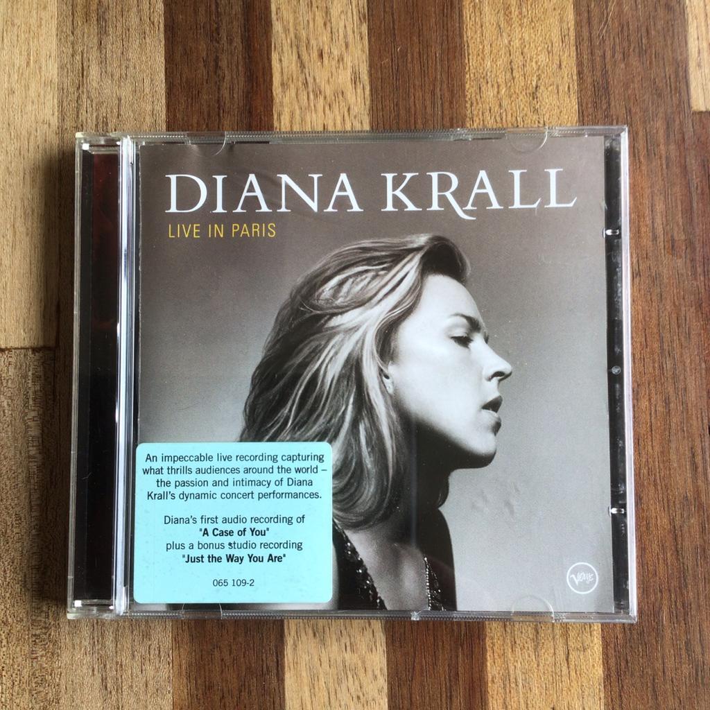 Diana Krall - Live in Paris, Ophalen of Verzenden, Zo goed als nieuw