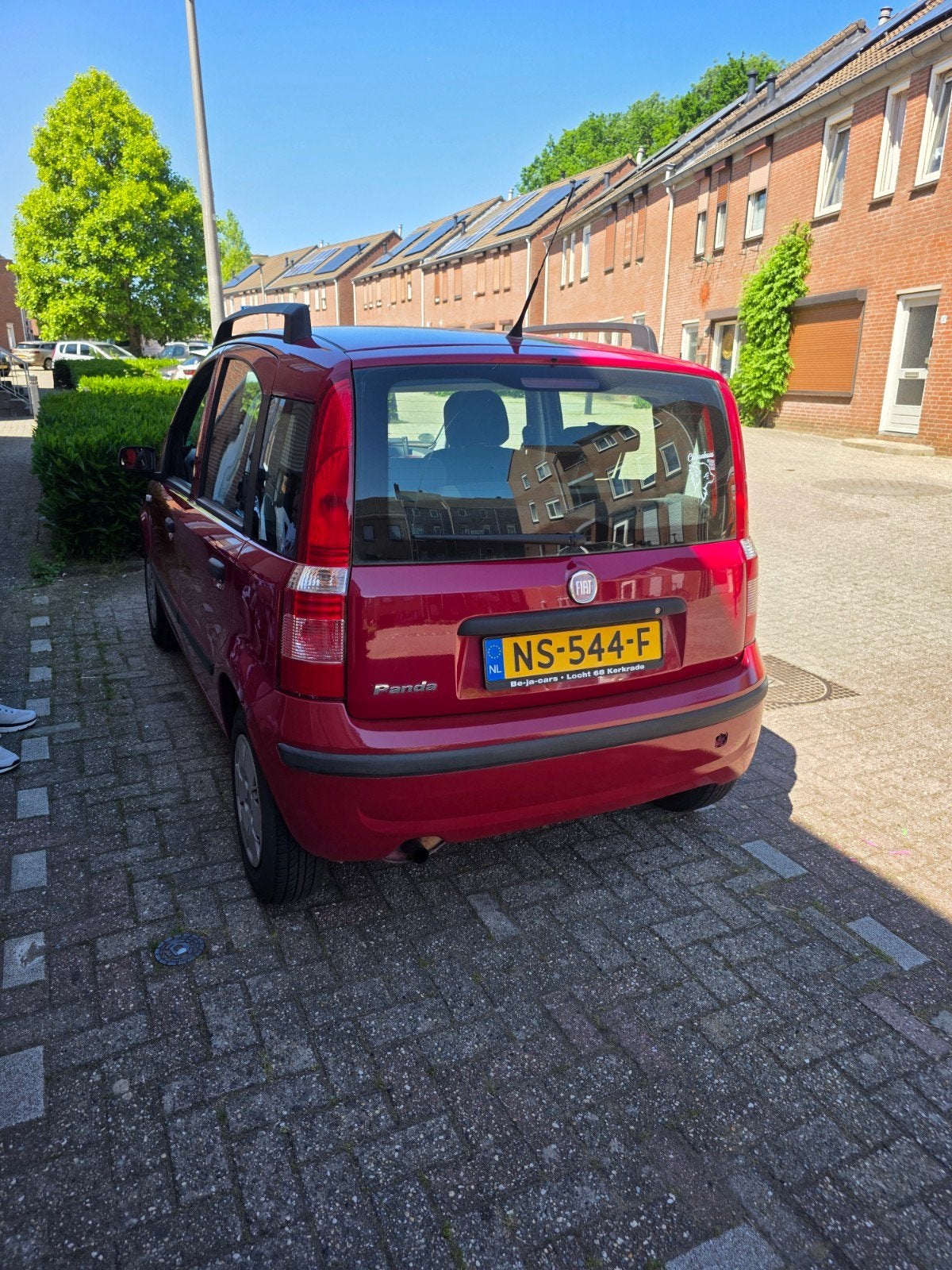Fiat Panda 1.2 44KW 60PK 2008 Rood, Auto's, Fiat, Panda, Benzine, C, Hatchback, Handgeschakeld, Geïmporteerd, Rood, Voorwielaandrijving