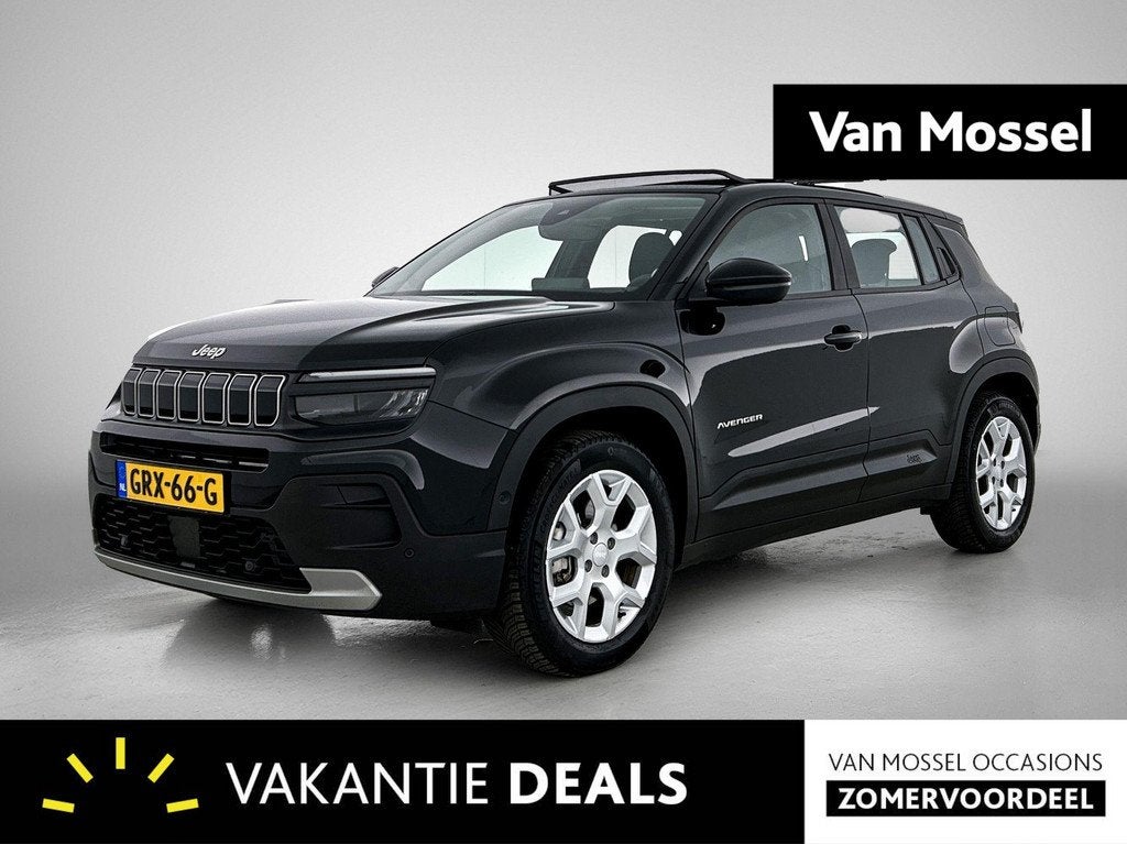 Jeep Avenger Altitude 54 kWh | Apple carplay&Android auto |, Auto's, Jeep, 12 maanden, Gebruikt, 156 pk, Leder en Stof