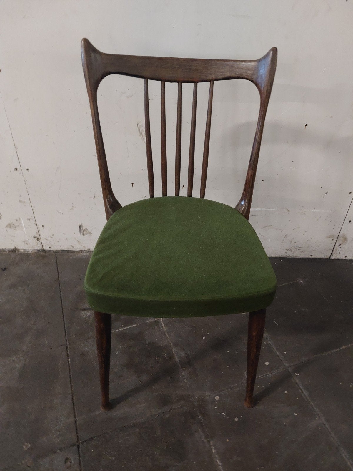Stevens Vintage Spijlen Stoel, Antiek en Kunst, Ophalen
