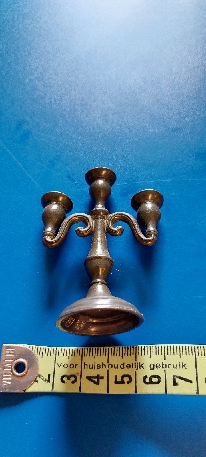 Miniatuur kandelaar, Ophalen of Verzenden