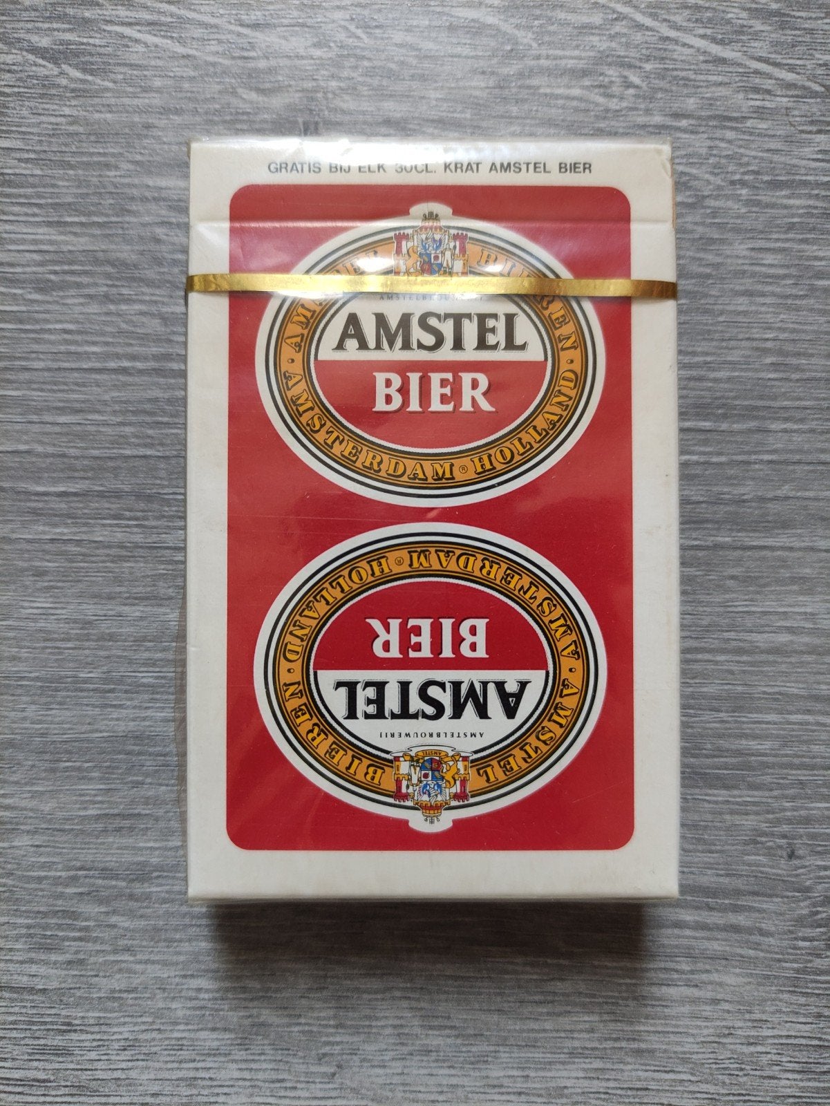 Vintage pakje kaarten amstel bier sealed, Ophalen of Verzenden