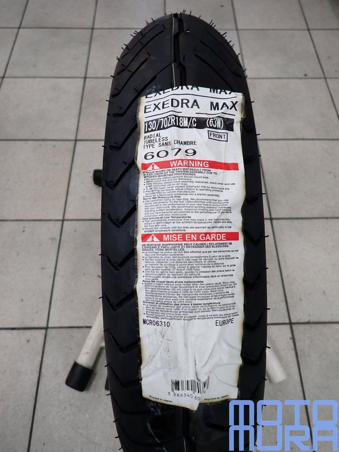 Nieuwe Bridgestone Exedra MAX 130/70ZR18 130 70 18ZR 63W ban, Gebruikt, -, -, Ophalen of Verzenden