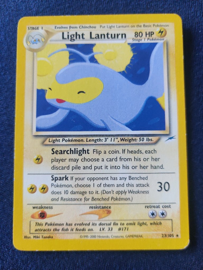 Light Lanturn - Neo Destiny 23/105 - Mint, Ophalen of Verzenden, Nieuw