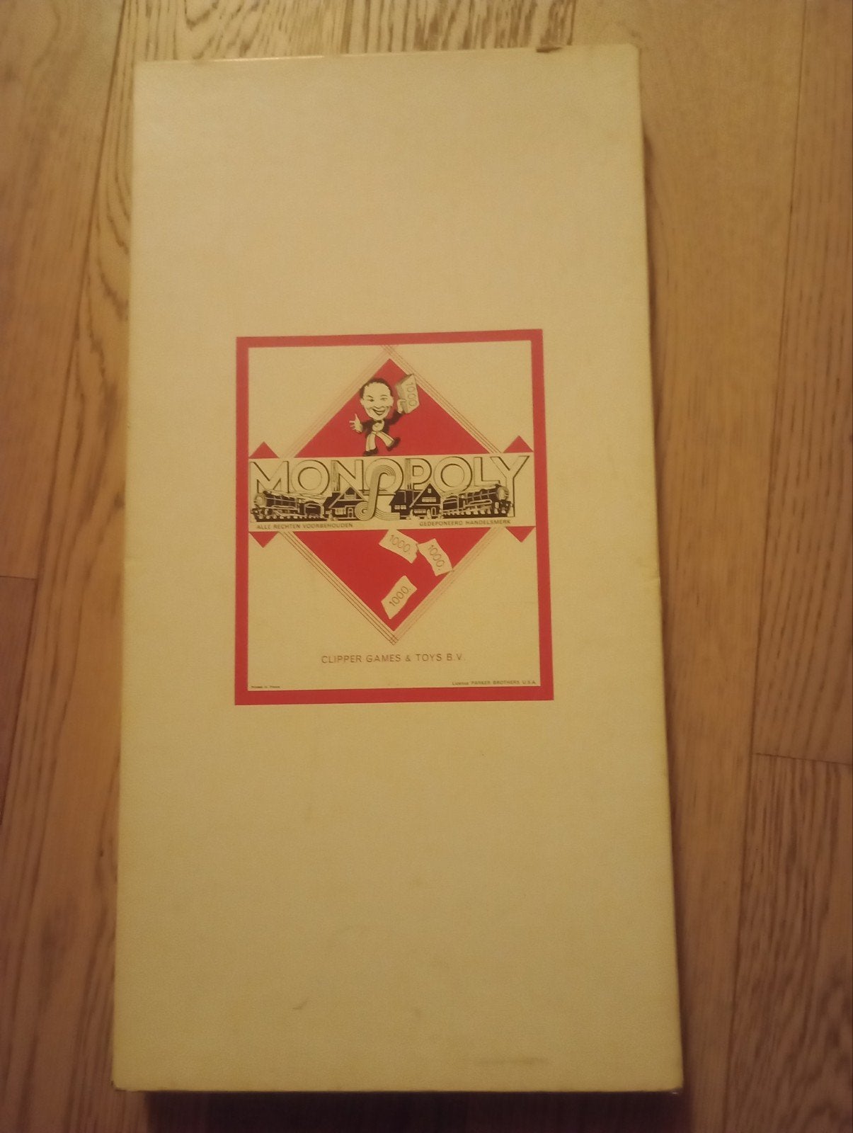 Monopoly bordspel - Clipper Games & Toys B.V., Drie of vier spelers, Ophalen of Verzenden, Gebruikt, Clipper Games & Toys B.V.