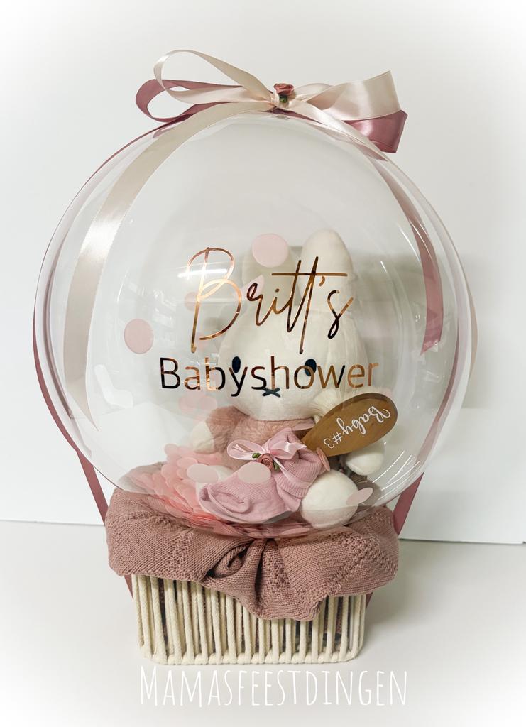 Baby ballon nijntje , borstel en sokjes met deken, Ophalen of Verzenden, Zo goed als nieuw