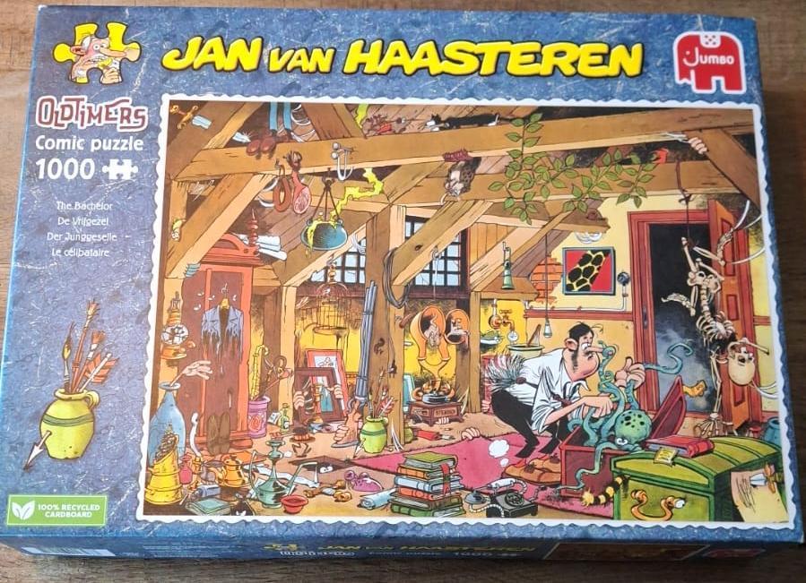 Jan van Haasteren, Ophalen, 500 t/m 1500 stukjes, Zo goed als nieuw, Legpuzzel