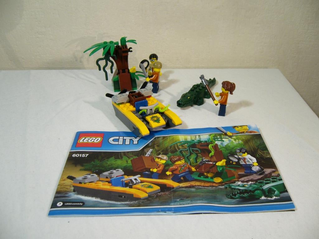 Lego City 60157 Jungle Starter Set, Ophalen of Verzenden, Complete set, City, Gebruikt