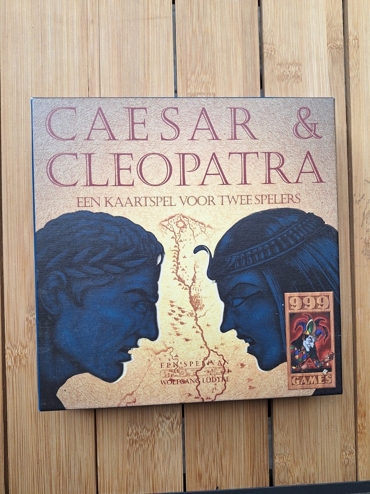 Caesar & Cleopatra: Een kaartspel voor twee spelers, Een of twee spelers, Ophalen, Gebruikt, 999 Games
