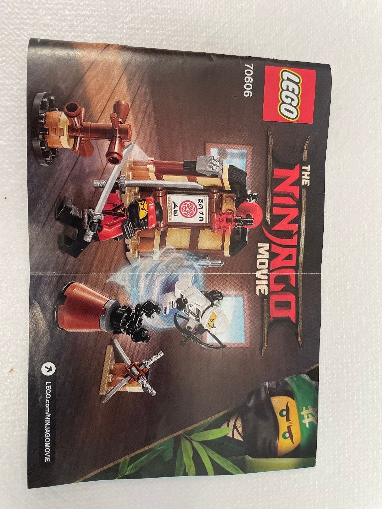Lego Ninjago Spinjitzu training 70606, Lego, Inclusief instructies, Ophalen of Verzenden, Zo goed als nieuw