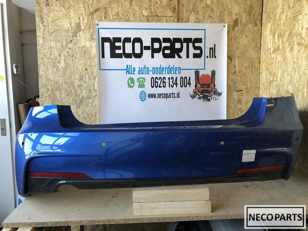 Bmw 3 serie f30 m pakket bumper achterbumper, Auto-onderdelen, Gebruikt, Ophalen of Verzenden, Achter, Bumper