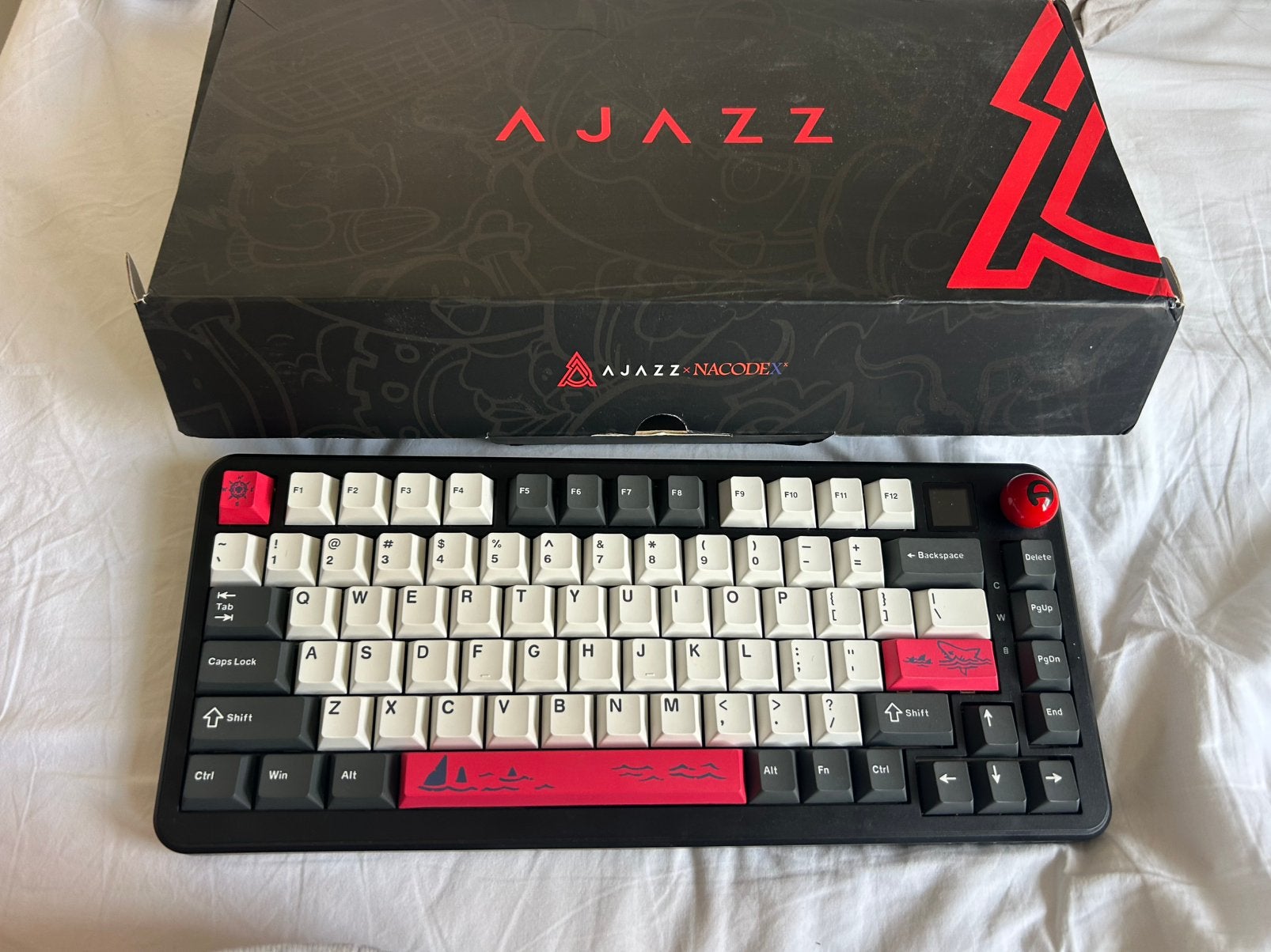 AJAZZ AK820 MAX plus - mechanisch gaming toetsenbord, Computers en Software, Toetsenborden, Ophalen of Verzenden, Zo goed als nieuw