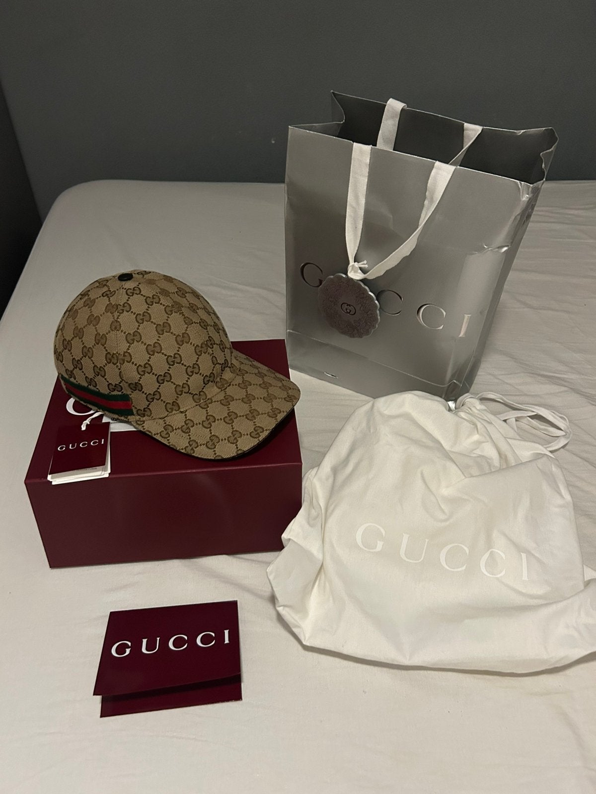 Gucci pet nieuw, Kleding | Heren, Hoeden en Petten, Ophalen of Verzenden, Nieuw, 57 cm (M, 7⅛ inch) of minder, Pet