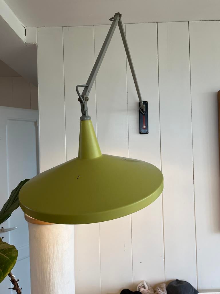 Rietveld Panama lamp - Zo goed als nieuw, Huis en Inrichting, Lampen | Vloerlampen, Zo goed als nieuw, Metaal, Ophalen of Verzenden
