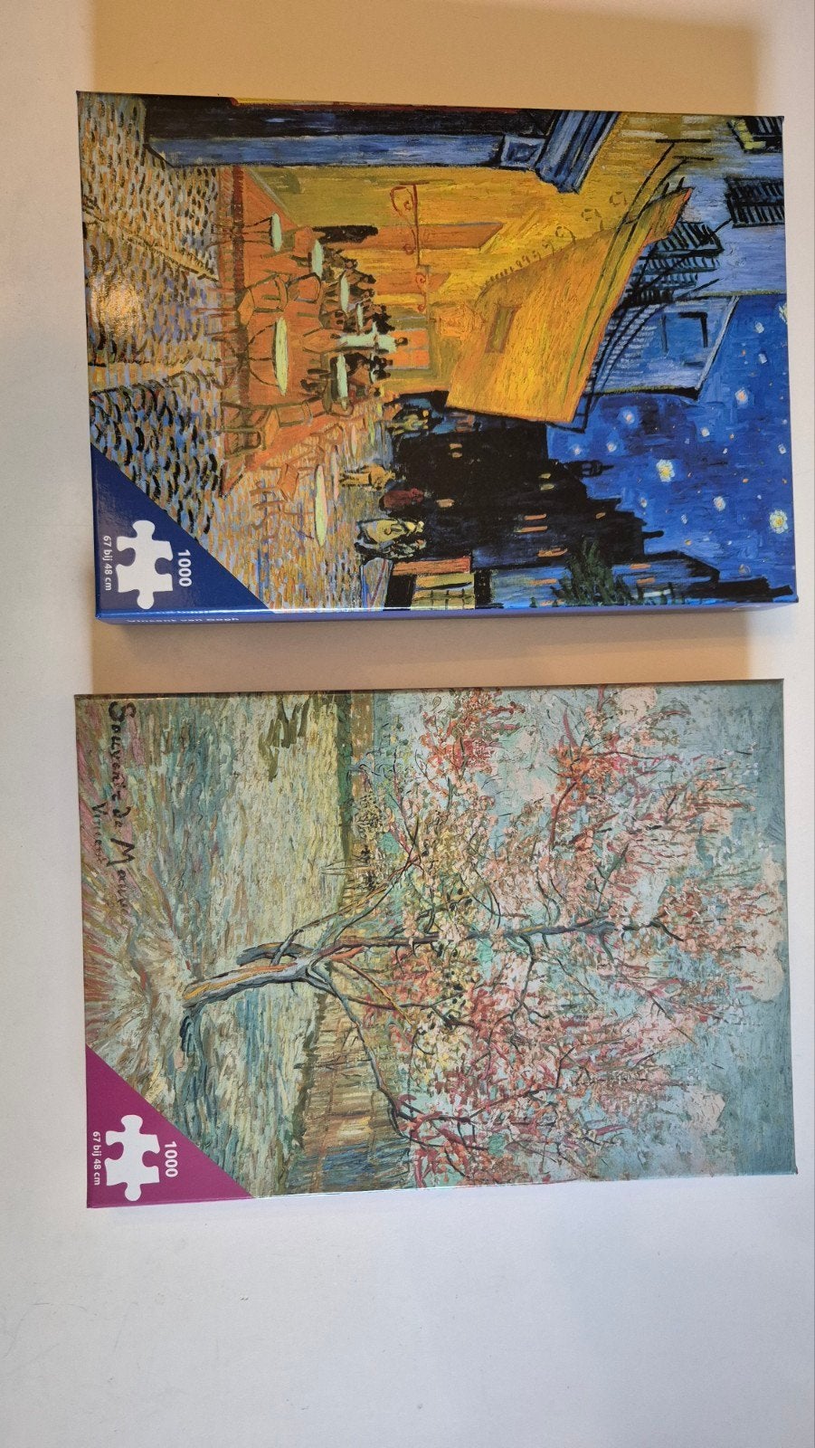 2 puzzels, Ophalen of Verzenden, 500 t/m 1500 stukjes, Nieuw