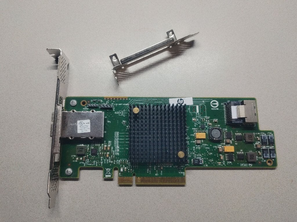 LSI SAS9217-4i4e SAS/SATA HBA Controller IT mode, Ophalen of Verzenden, Gebruikt, SAS