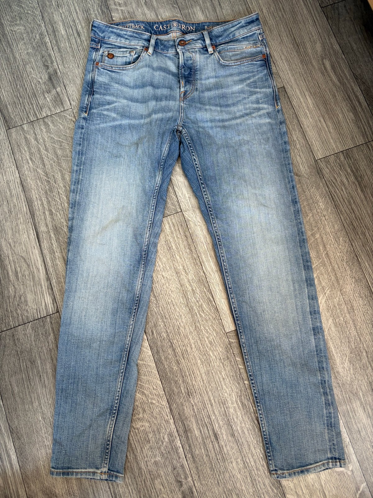 Cast Iron Tapered Jeans W33/L32 - Zo goed als nieuw, Kleding | Heren, Ophalen of Verzenden, Zo goed als nieuw, Blauw, W33 - W34 (confectie 48/50)