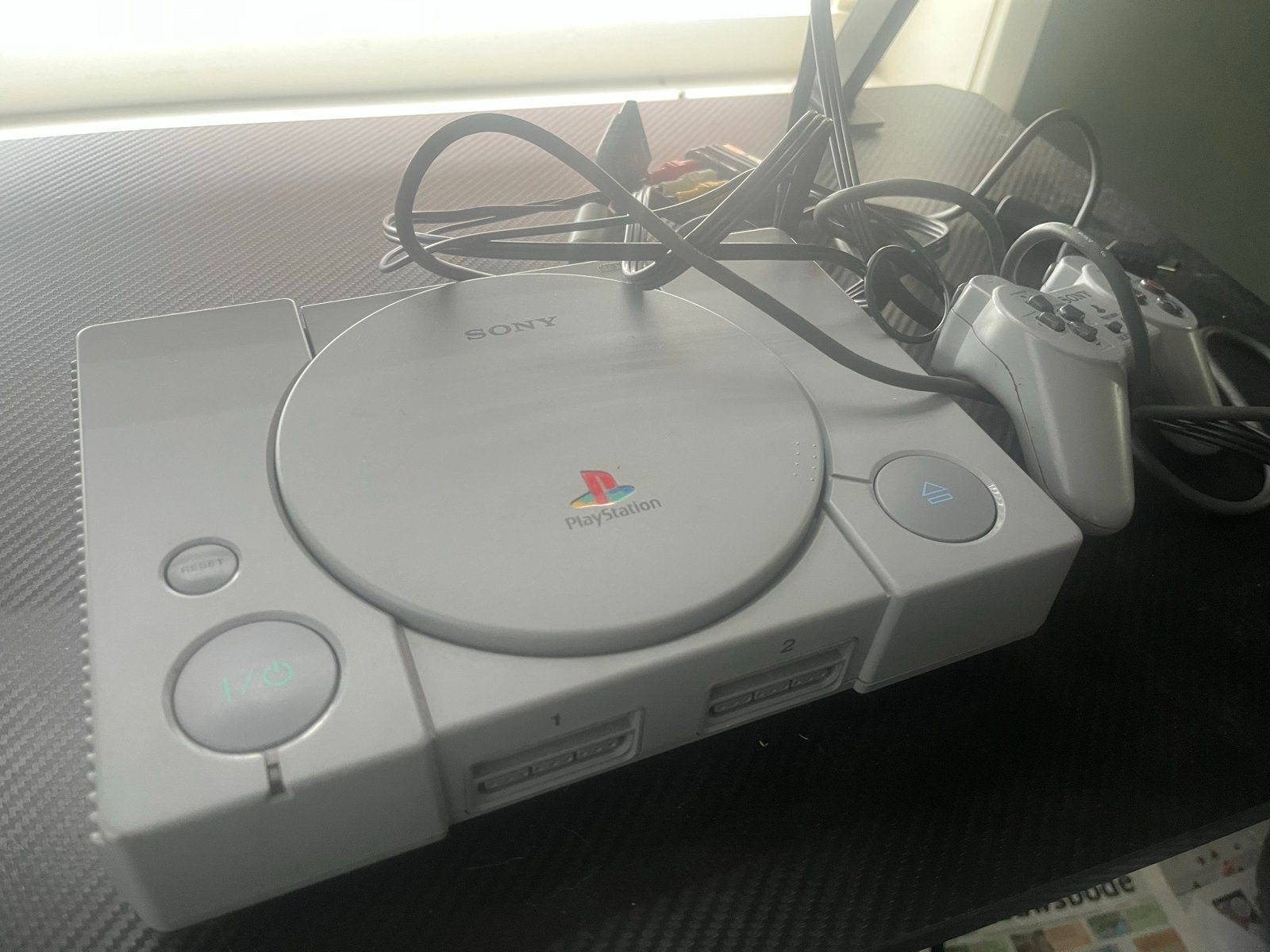 Sony PlayStation 1 (PS1) met controller, Ophalen of Verzenden, Gebruikt, Met 1 controller