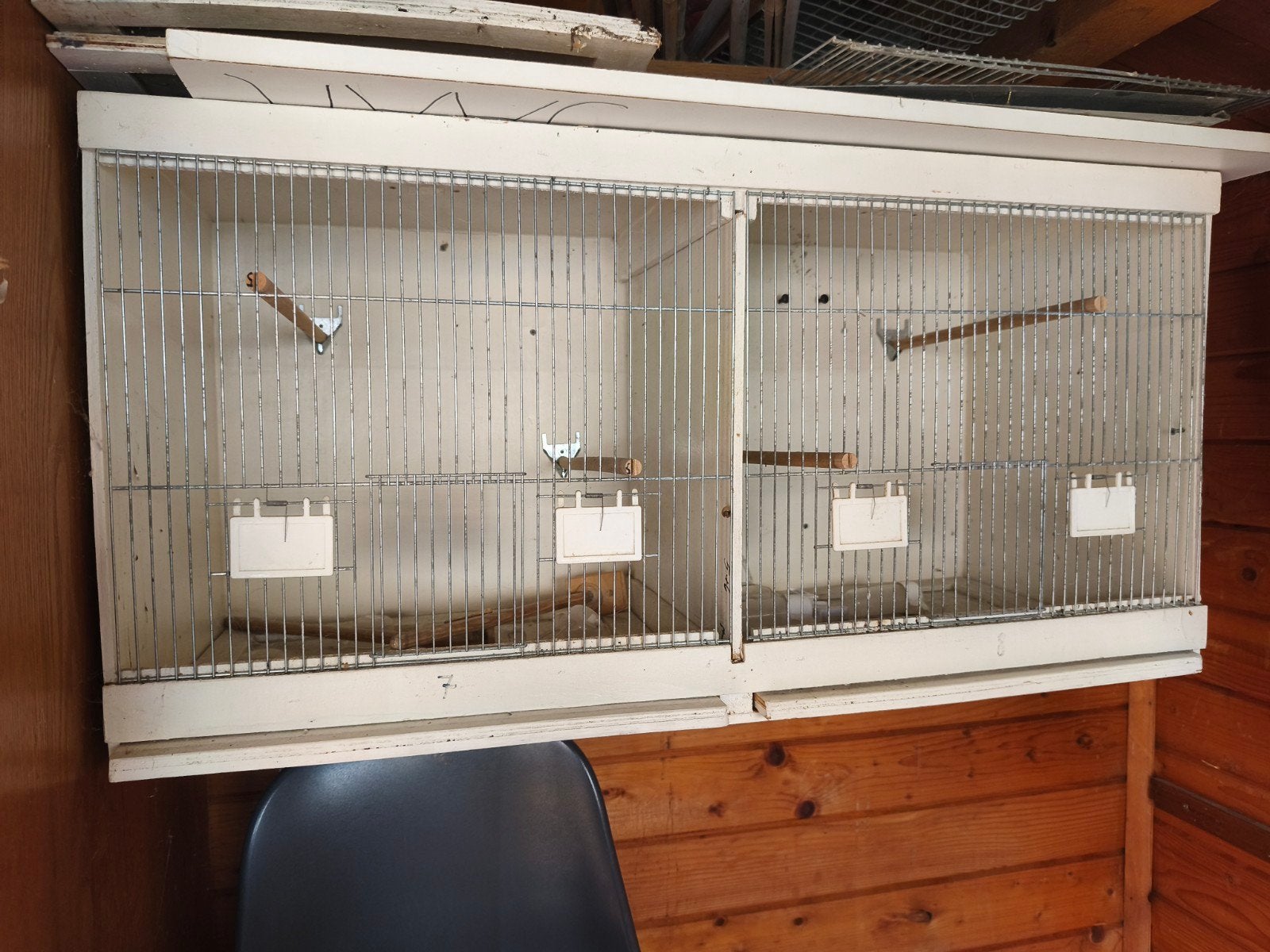 3x kweekkooi vogels, Ophalen, Gebruikt, Hout, Vogelkooi