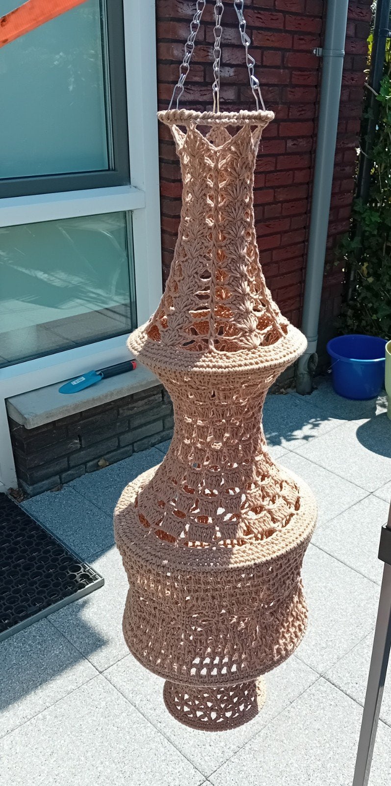 Nieuwe  hippie IBIZA STYLE  lamp 100 cm, Huis en Inrichting, Ophalen of Verzenden