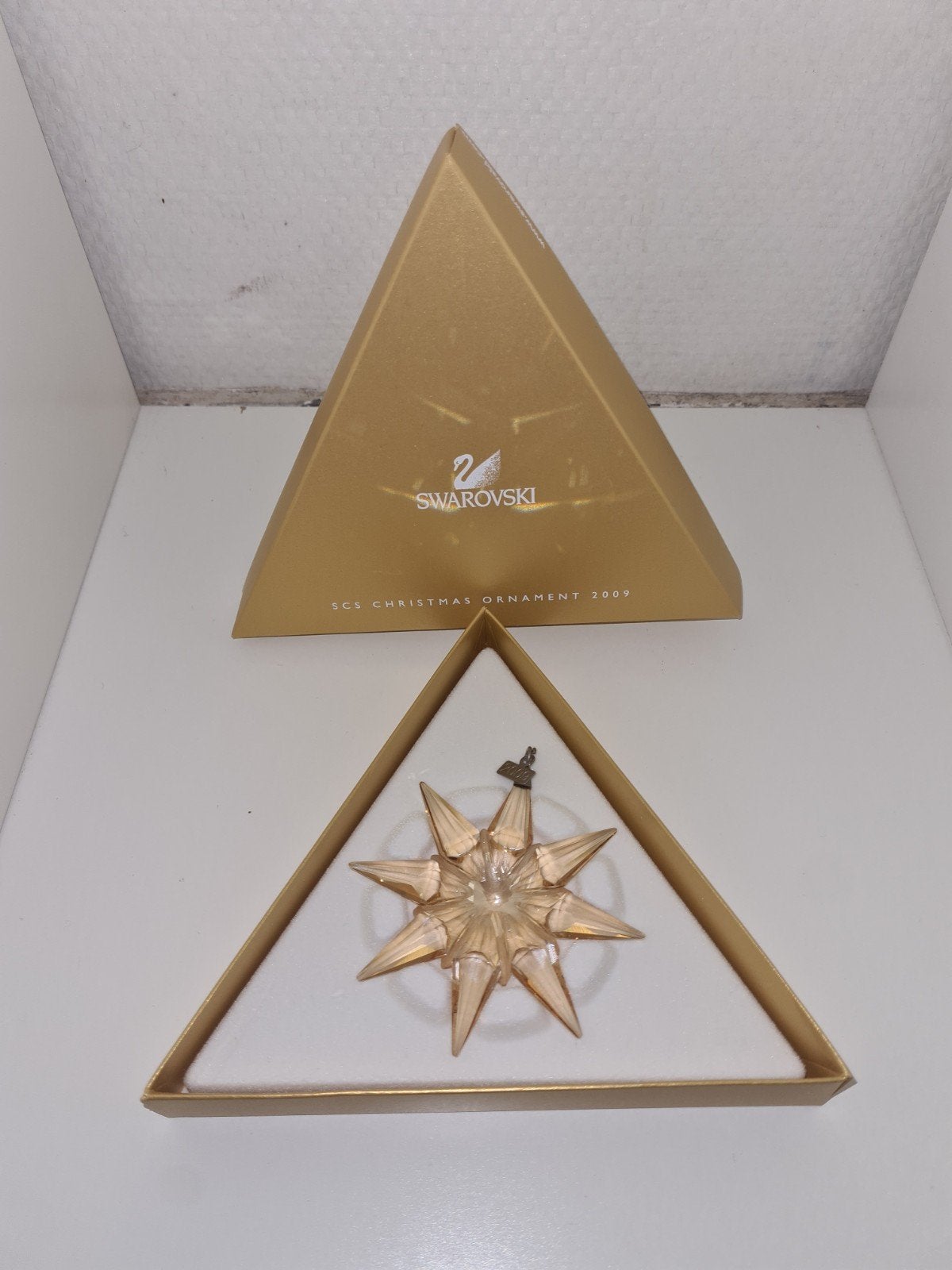 Swarovski SCS Kerst Ornament - 2009, Verzamelen, Ophalen of Verzenden, Zo goed als nieuw, Figuurtje