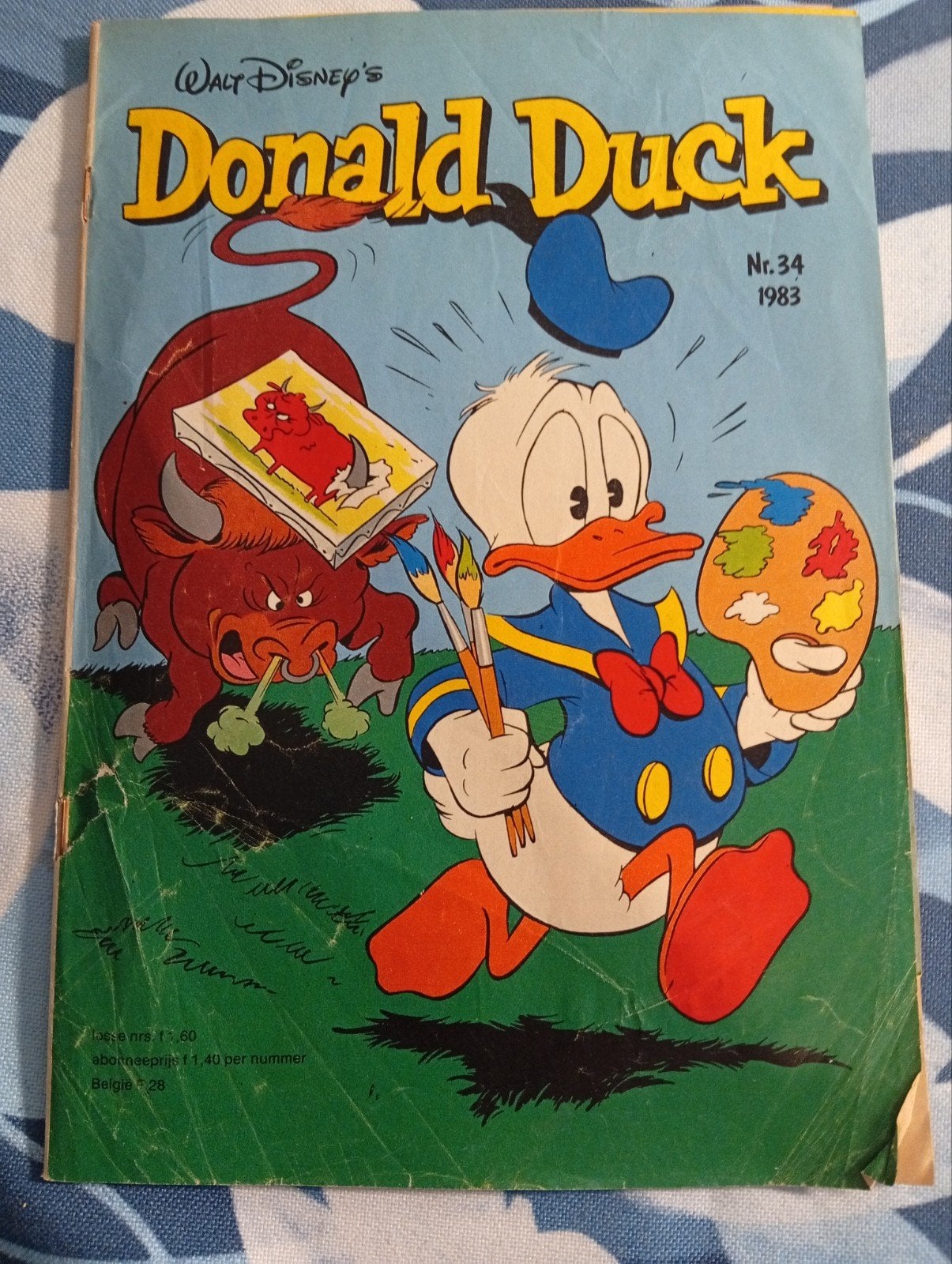 Donald Duck Nr. 34 - 1983 - Klassiek stripboek, Ophalen of Verzenden
