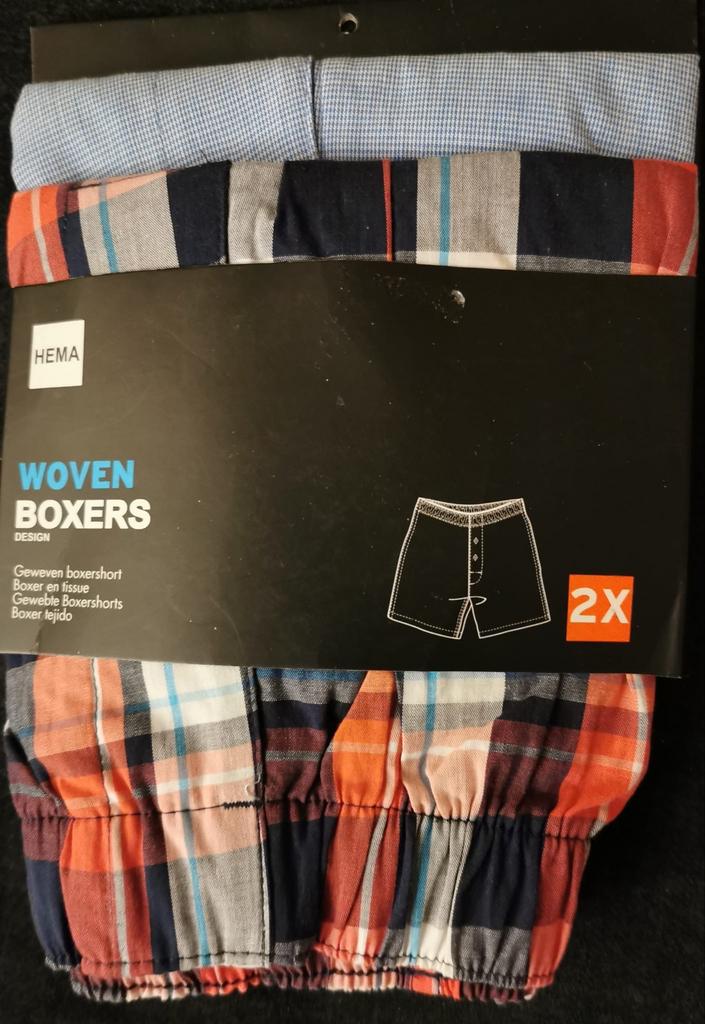 Hema Heren Boxershorts Katoen - Diverse Maten en Kleuren, Kleding | Heren, Ophalen of Verzenden, Rood, Boxer