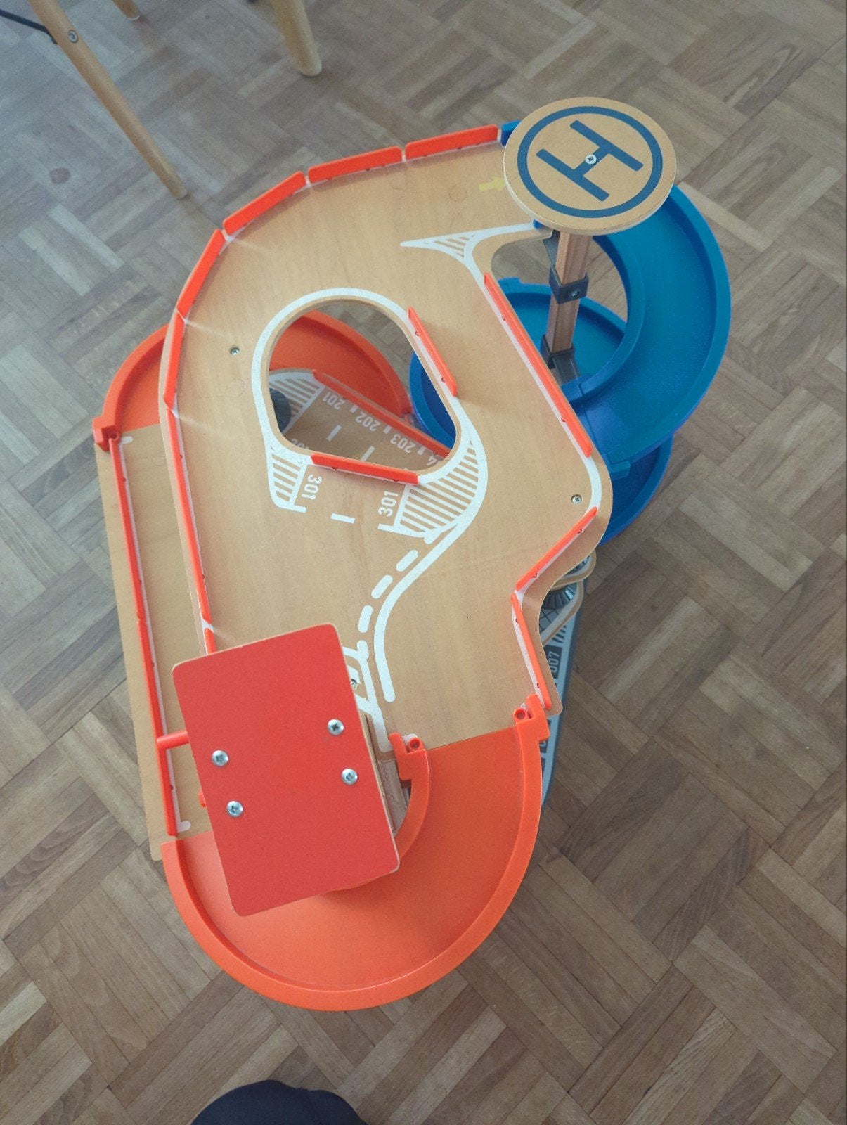 houten autogarage te koop, Kinderen en Baby's, Ophalen, Zo goed als nieuw, Handmatig, Overige merken