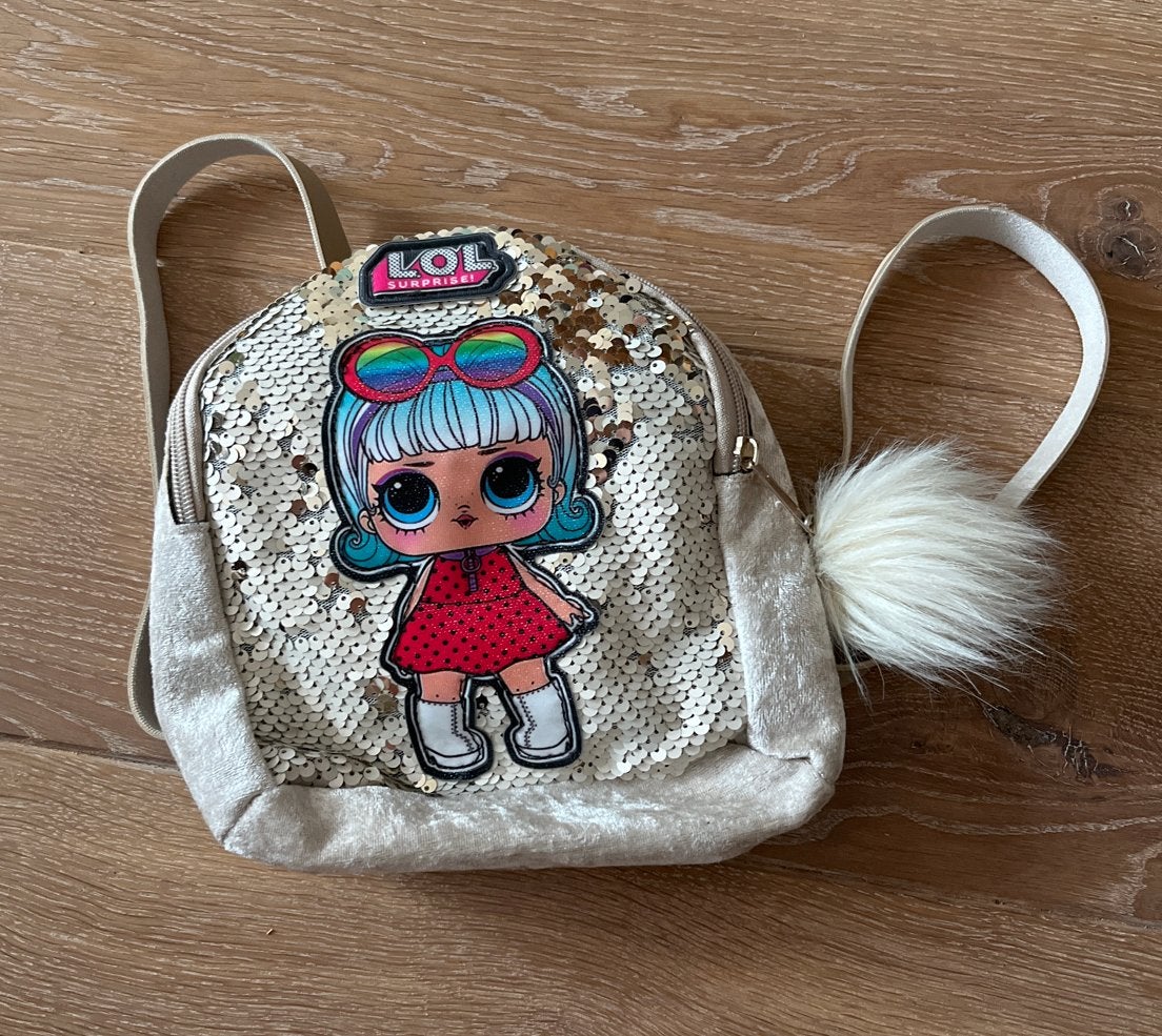 L.O.L. Surprise! Klein Tasje met Pailletten en Pompon, Ophalen of Verzenden, Zo goed als nieuw