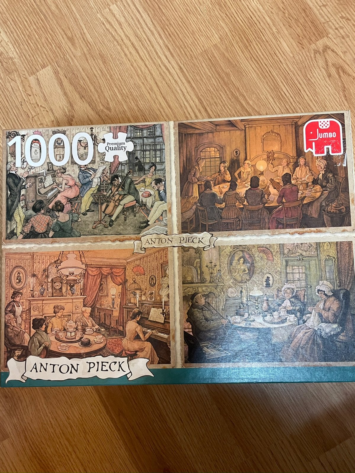 Jumbo Puzzel 1000 stukjes “Anton Pieck”, Ophalen of Verzenden, 500 t/m 1500 stukjes, Zo goed als nieuw