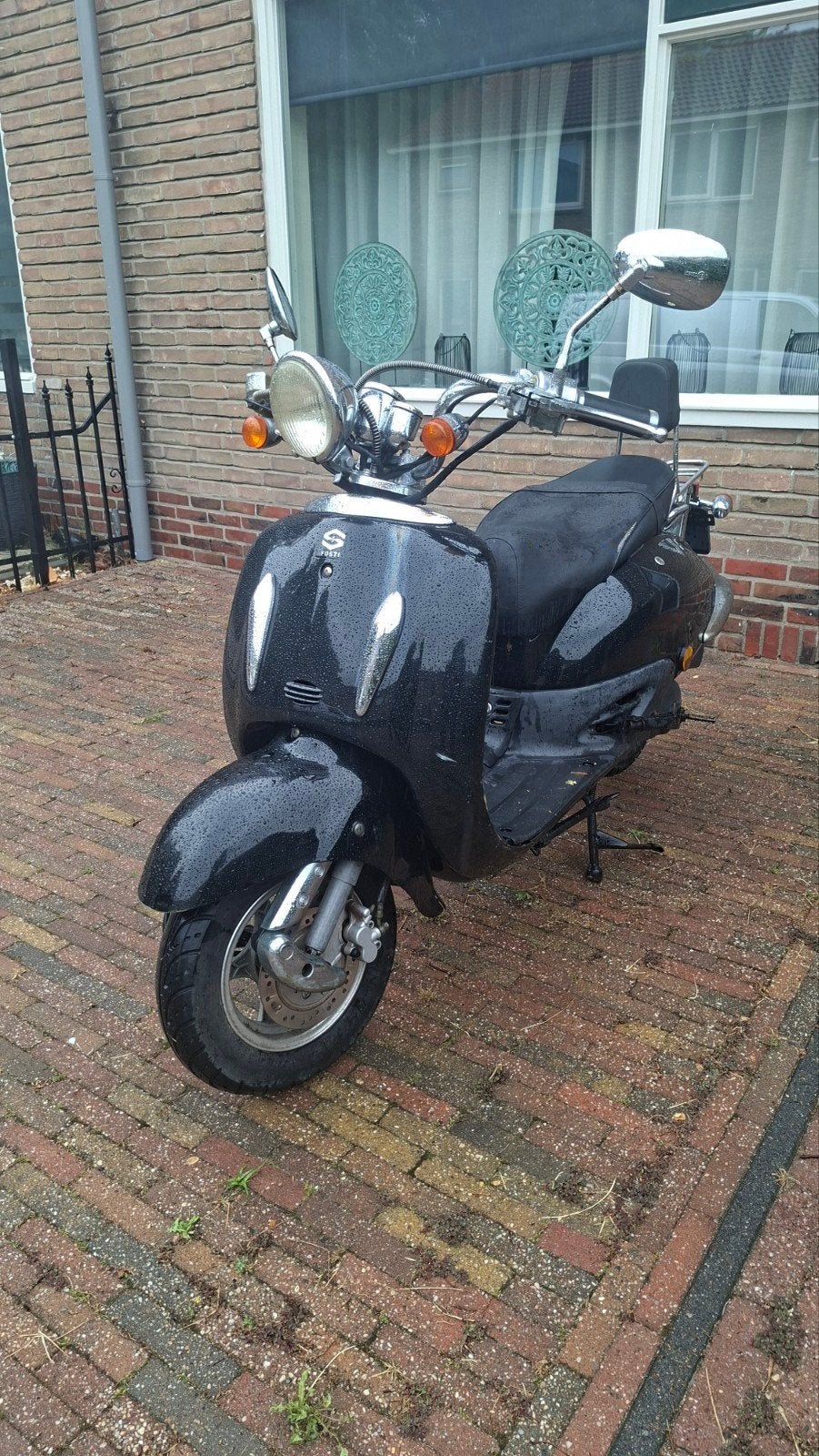 Frosti retro snorscooter bj 2008 loopt 55kmh, Ophalen, Gebruikt, Overige modellen, Maximaal 45 km/u