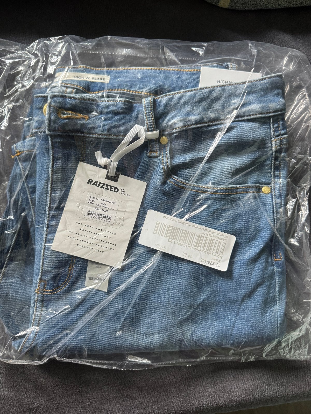 RAIZZED High Waist Flare Jeans - Nieuw met kaartjes, Kleding | Dames, Ophalen of Verzenden, Nieuw, Blauw, W33 - W36 (confectie 42/44)