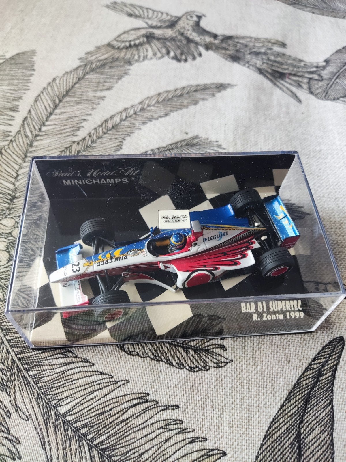 Minichamps BAR 01 Supertec R. Zonta 1999 Formule 1 model, Ophalen of Verzenden, Zo goed als nieuw, Auto, MiniChamps