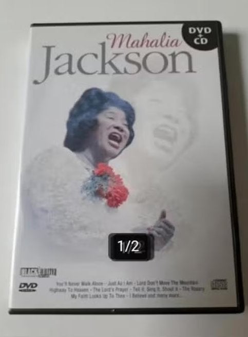 DVD + CD - Mahalia Jackson, Alle leeftijden, Ophalen of Verzenden, Zo goed als nieuw