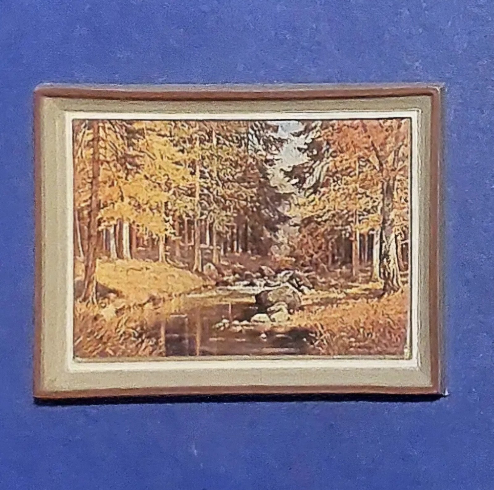 Vintage poppenhuis schilderij Lundby Brio Sufa Lerro Lisa, Ophalen of Verzenden, Zo goed als nieuw, Decoratie