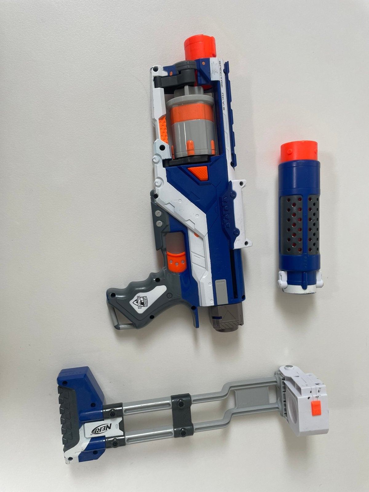 Nerf N-Strike Spectre REV-5, Ophalen, Zo goed als nieuw