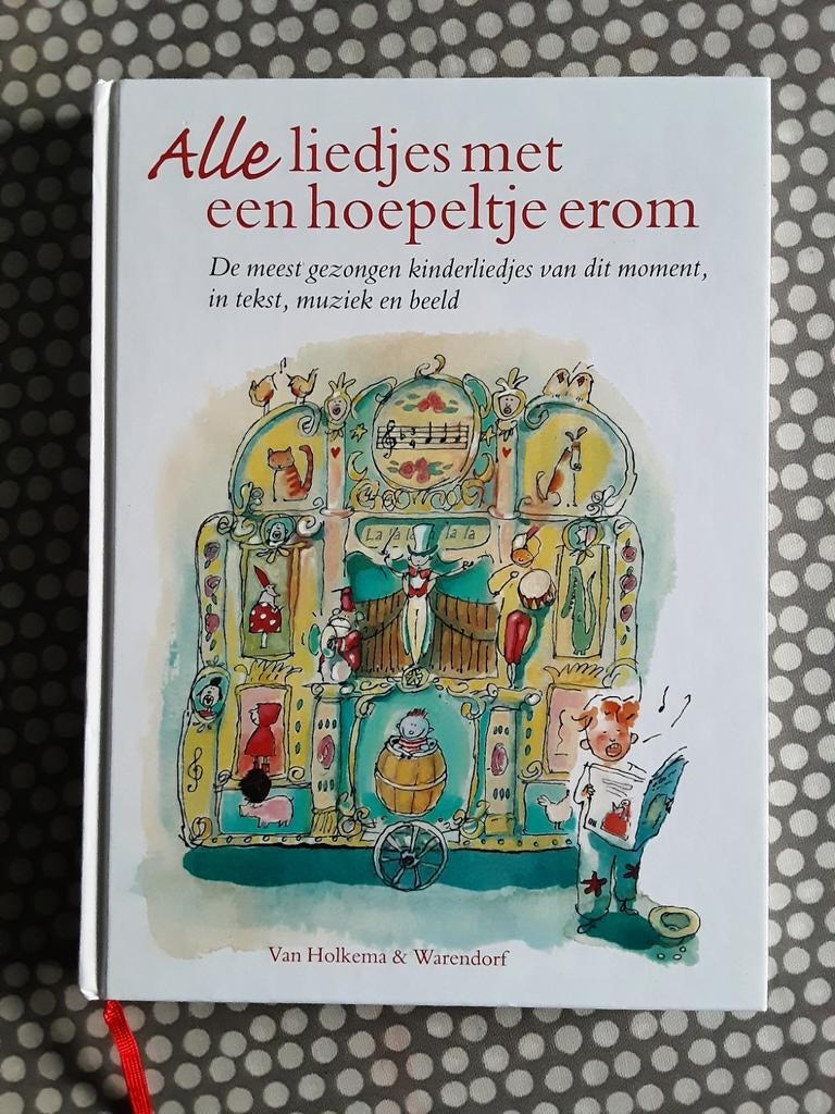 ALLE liedjes met een hoepeltje erom   bladmuziek harde kaft, Ophalen of Verzenden, Zo goed als nieuw, Zang