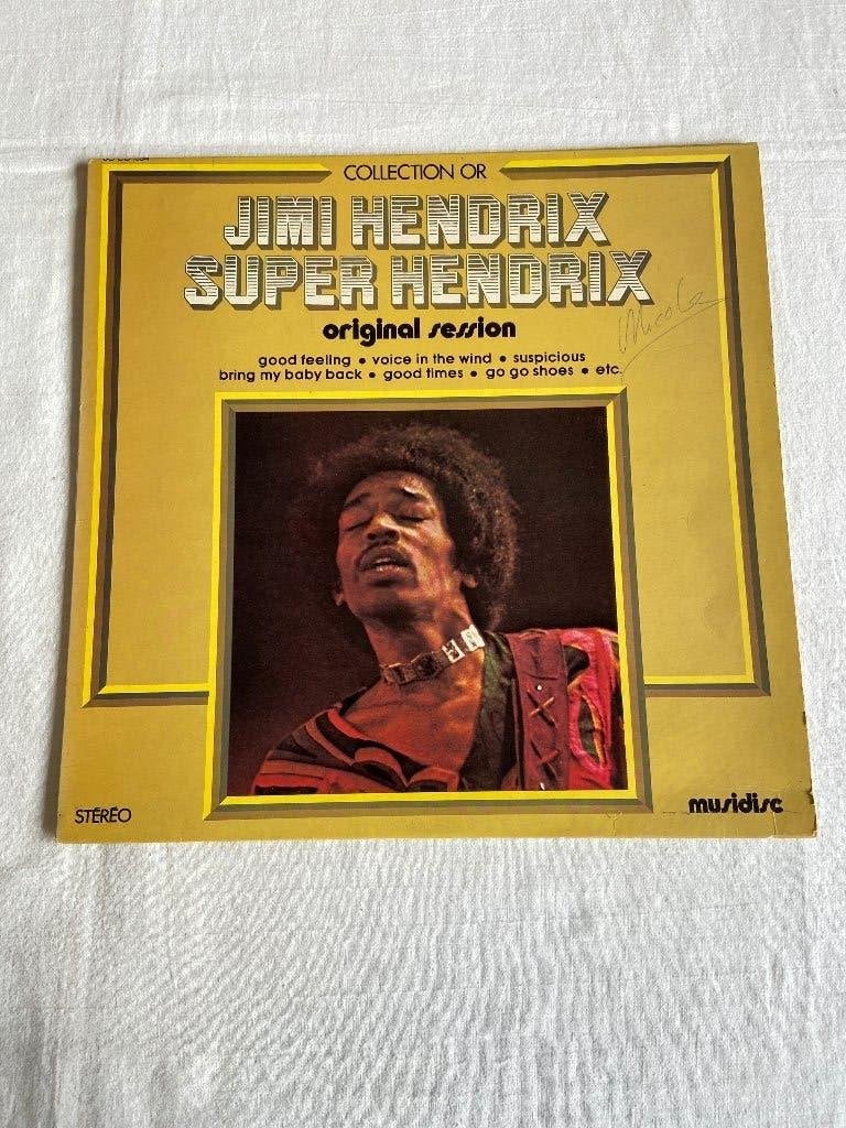 jimi hendrix - super hendrix, Verzenden, Zo goed als nieuw, 12 inch