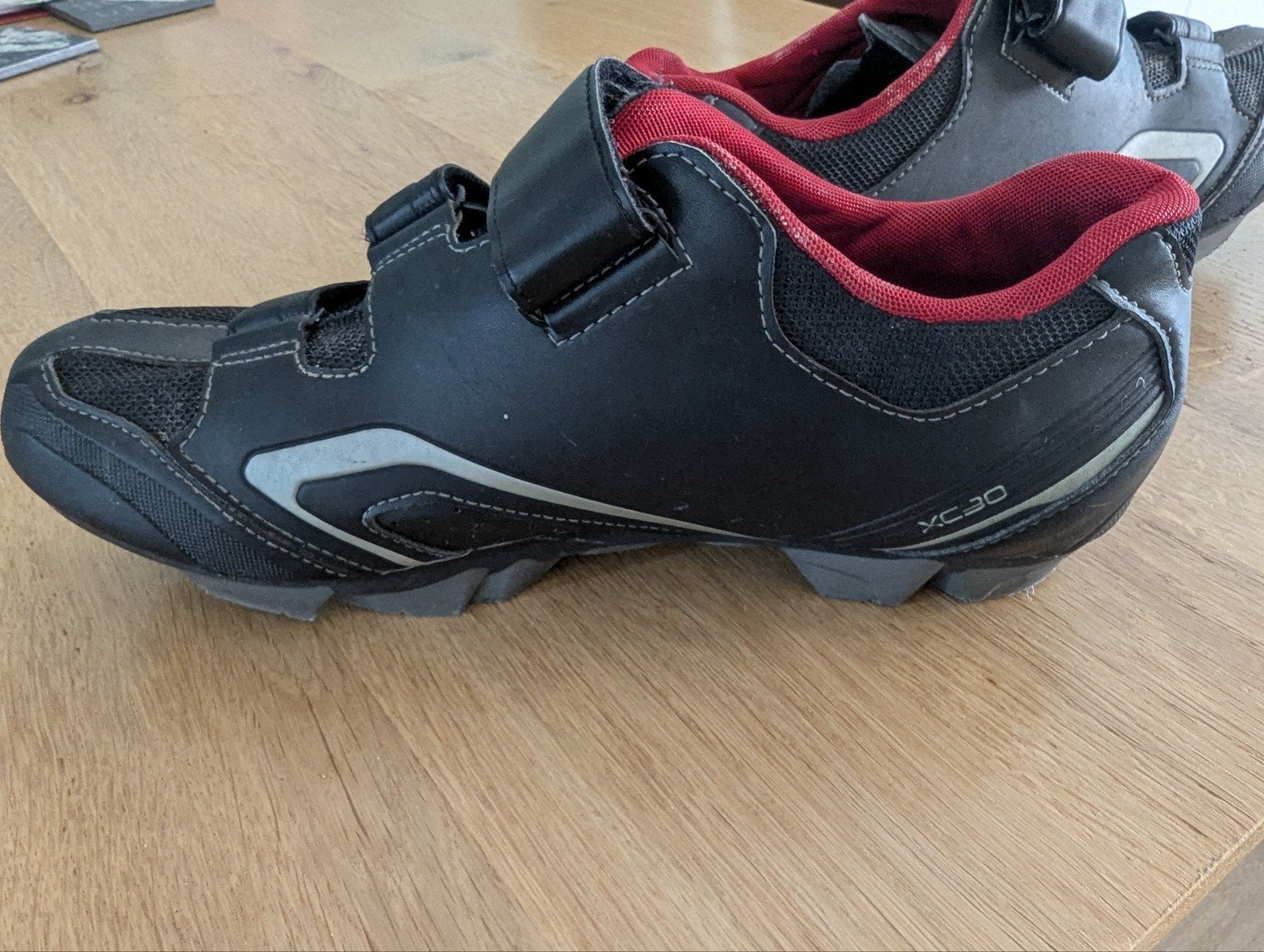 Shimano XC30 MTB fietsschoenen - Maat 44, Fietsen en Brommers, Fietsaccessoires | Fietskleding, Gebruikt, Heren, Schoenen, Overige maten