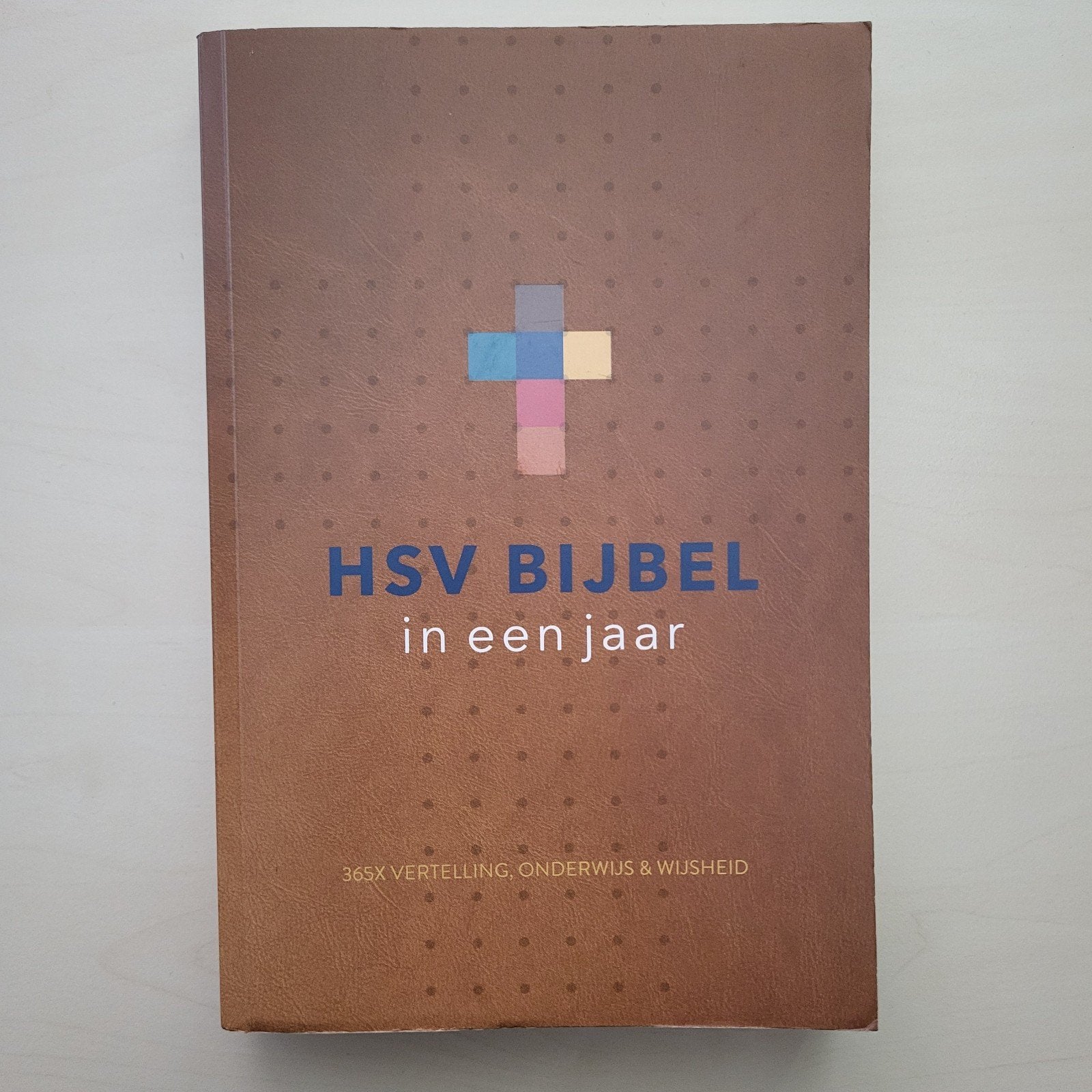 HSV Bijbel in een jaar, Ophalen of Verzenden, Zo goed als nieuw, Christendom | Protestants