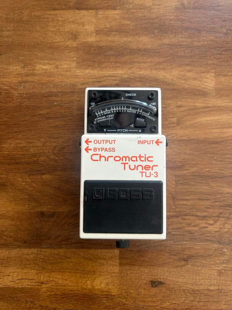 Boss TU-3 Chromatic Tuner Gitaar Pedaal, Ophalen of Verzenden, Gebruikt, Overige typen
