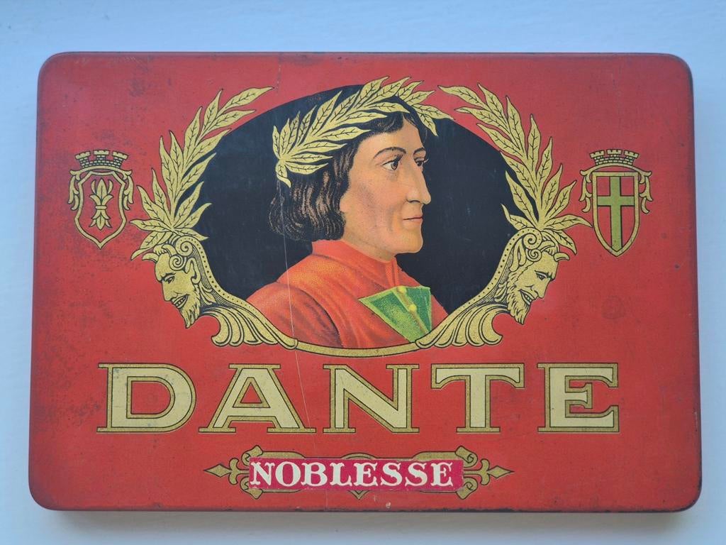 Dante noblesse sigaren blik Deventer, Ophalen of Verzenden, Gebruikt, Overige