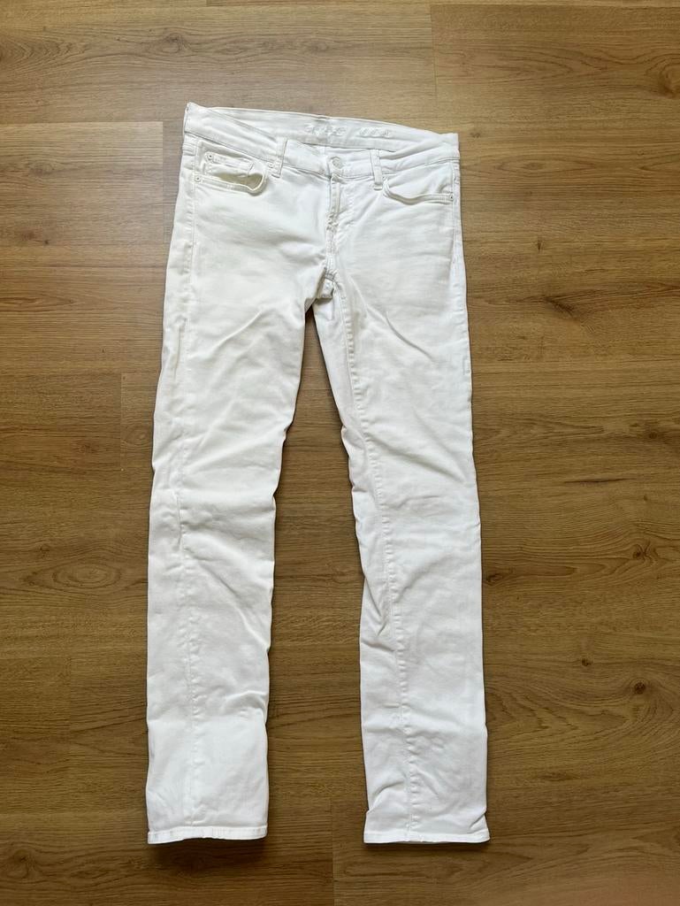 7 for all mankind broek, Ophalen of Verzenden, Nieuw, Wit, Overige jeansmaten