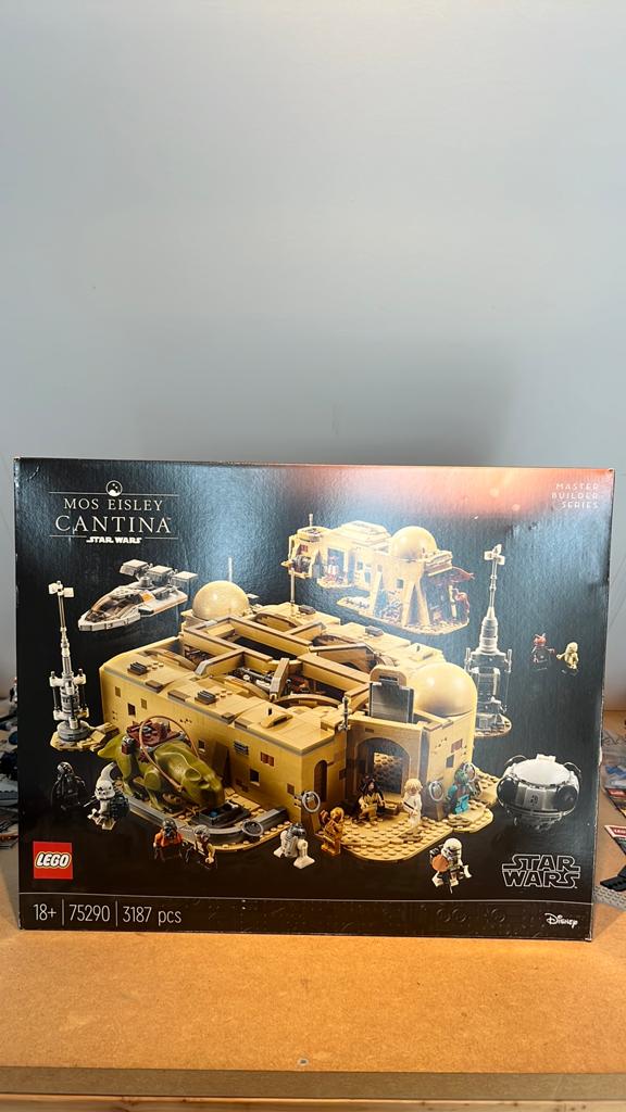 Lego 75290 Star Wars Mos Eisley Cantina (compleet), Ophalen of Verzenden, Zo goed als nieuw