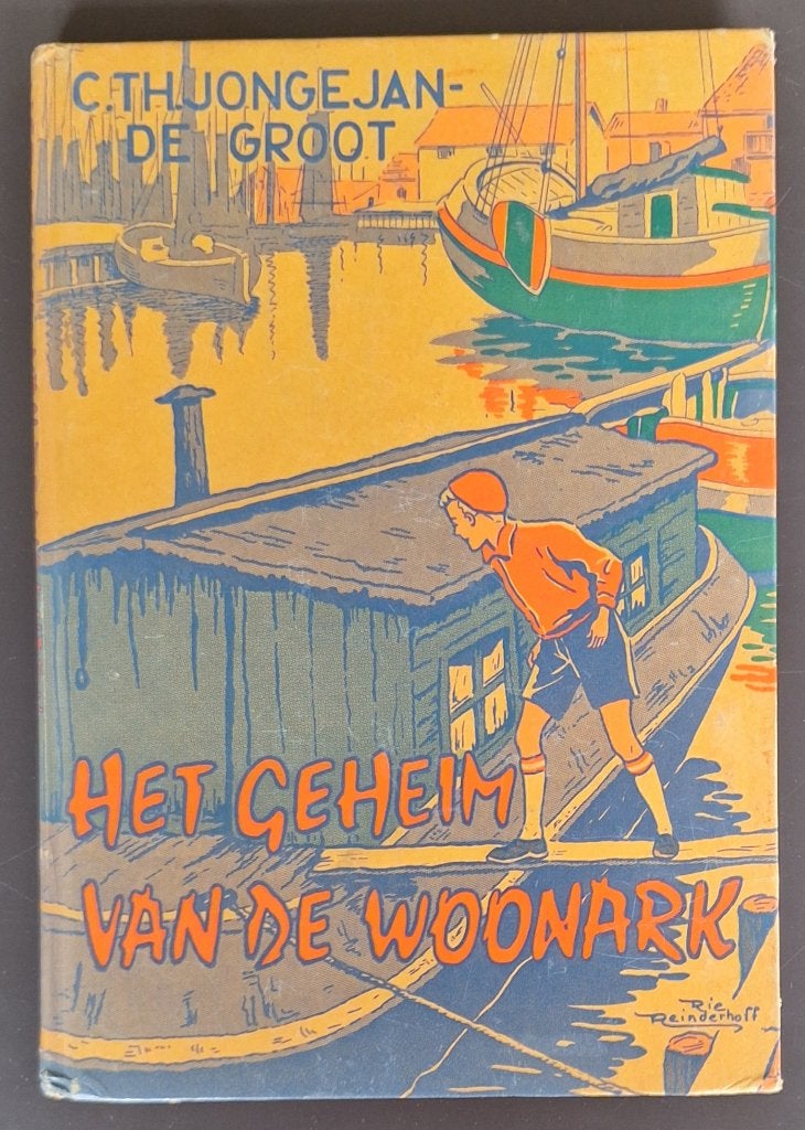 Het geheim van de woonark - C.TH. Jongejan - de Groot, Ophalen of Verzenden, Gelezen, C.TH. Jongejan - de Groot