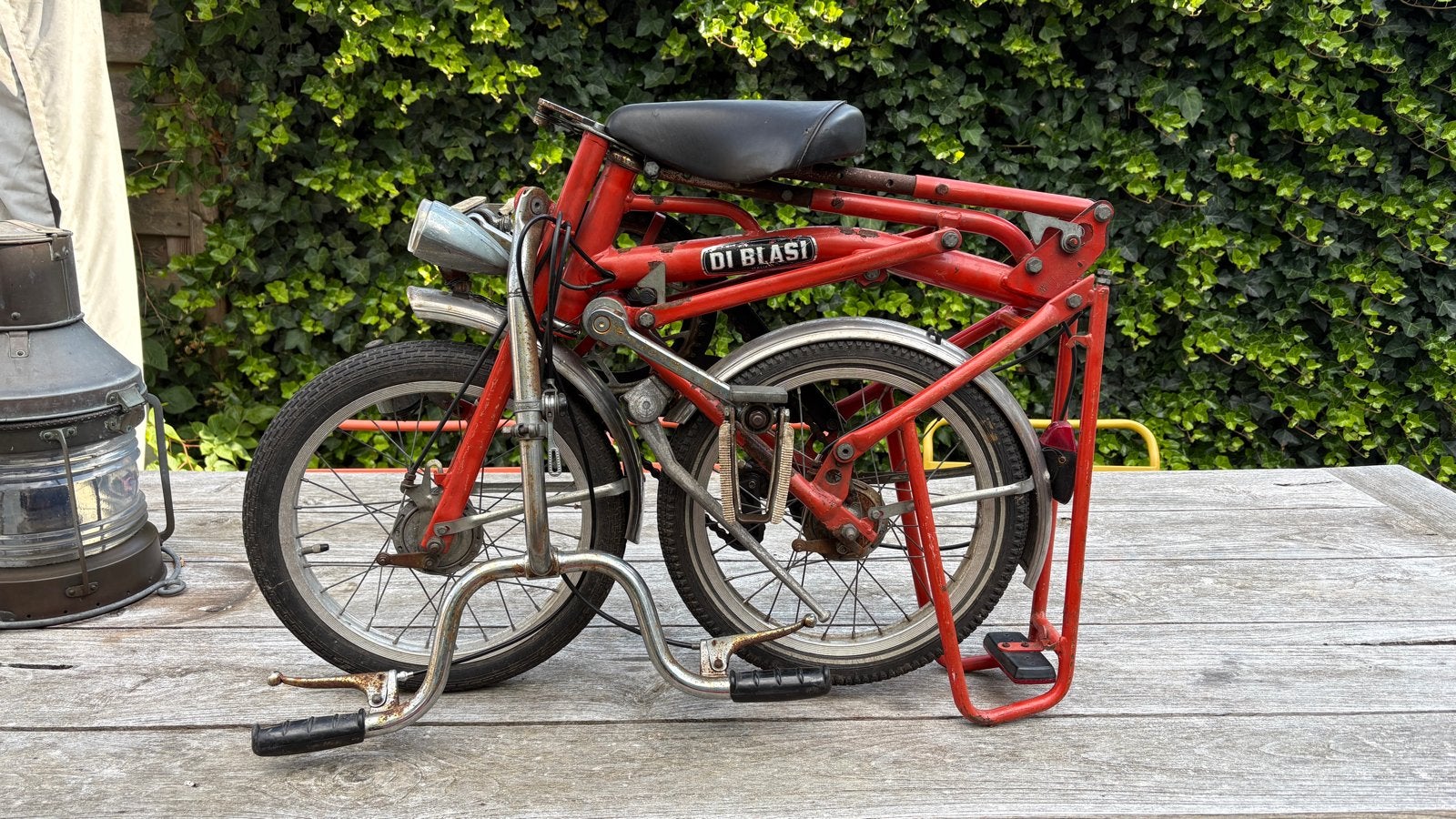 Di Blasi vouwfiets - Compact, handig en origineel, Gebruikt, Heren, 14 tot 16 inch, Versnellingen
